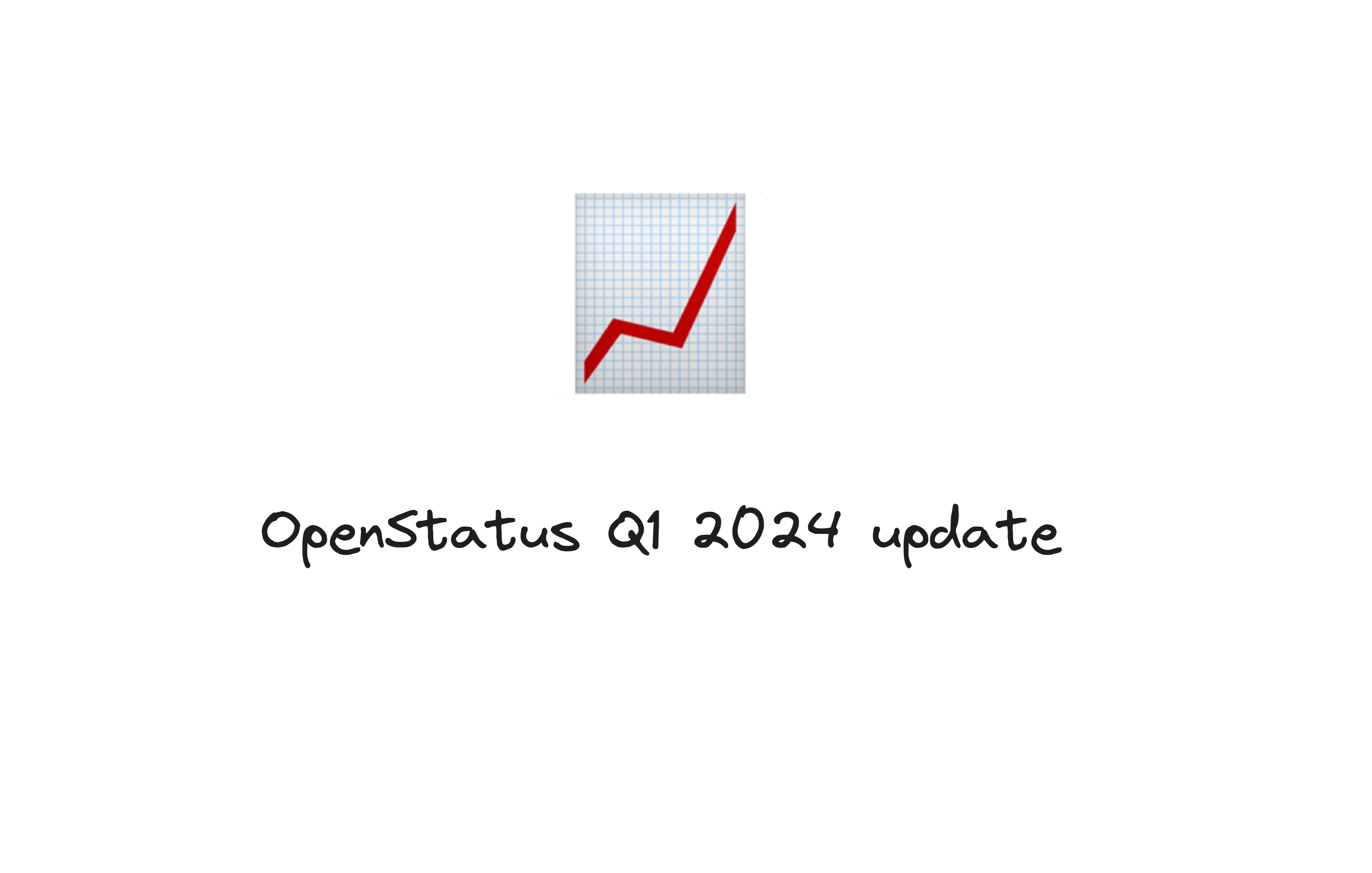 OpenStatus Q1 2024 Update