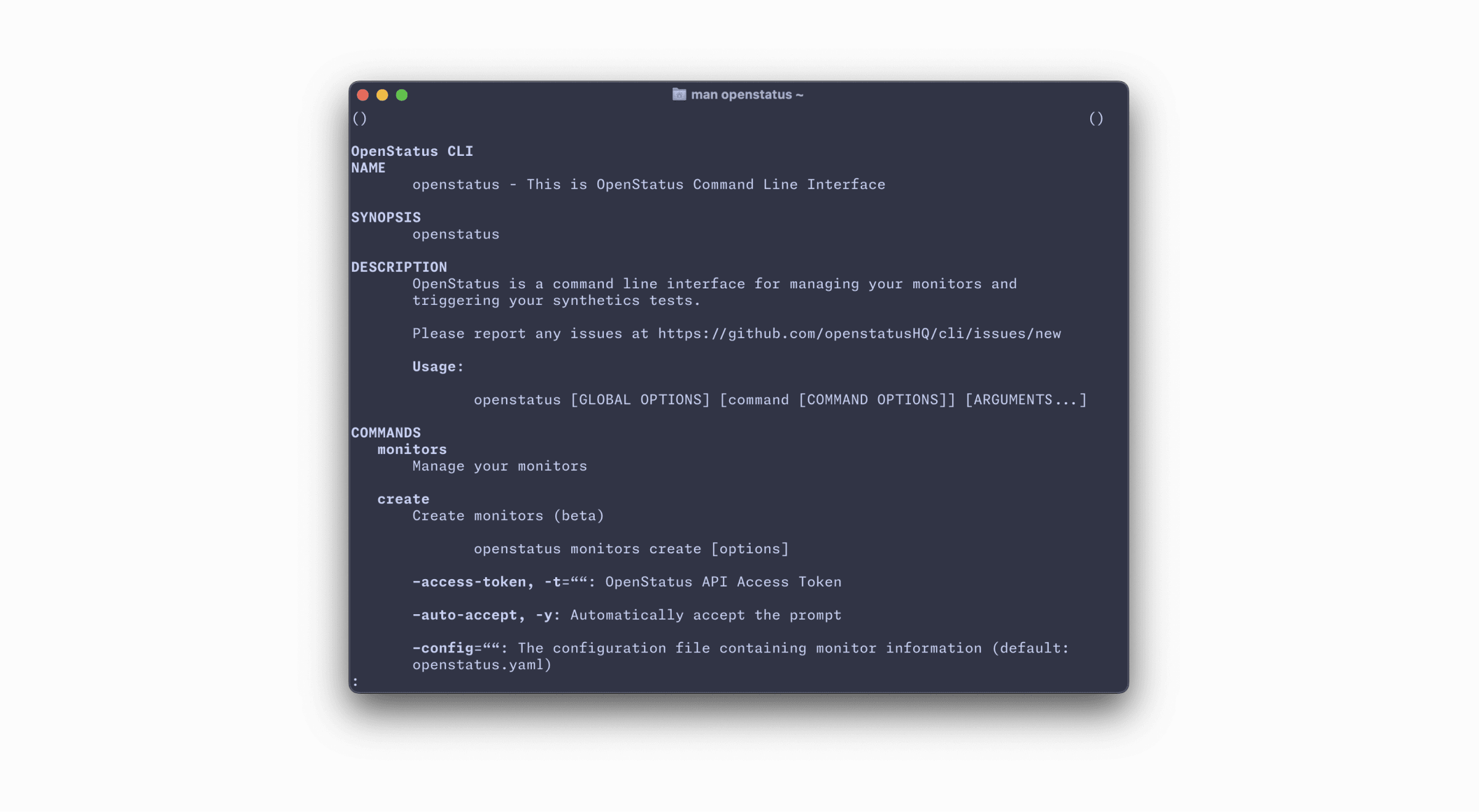 New CLI commands