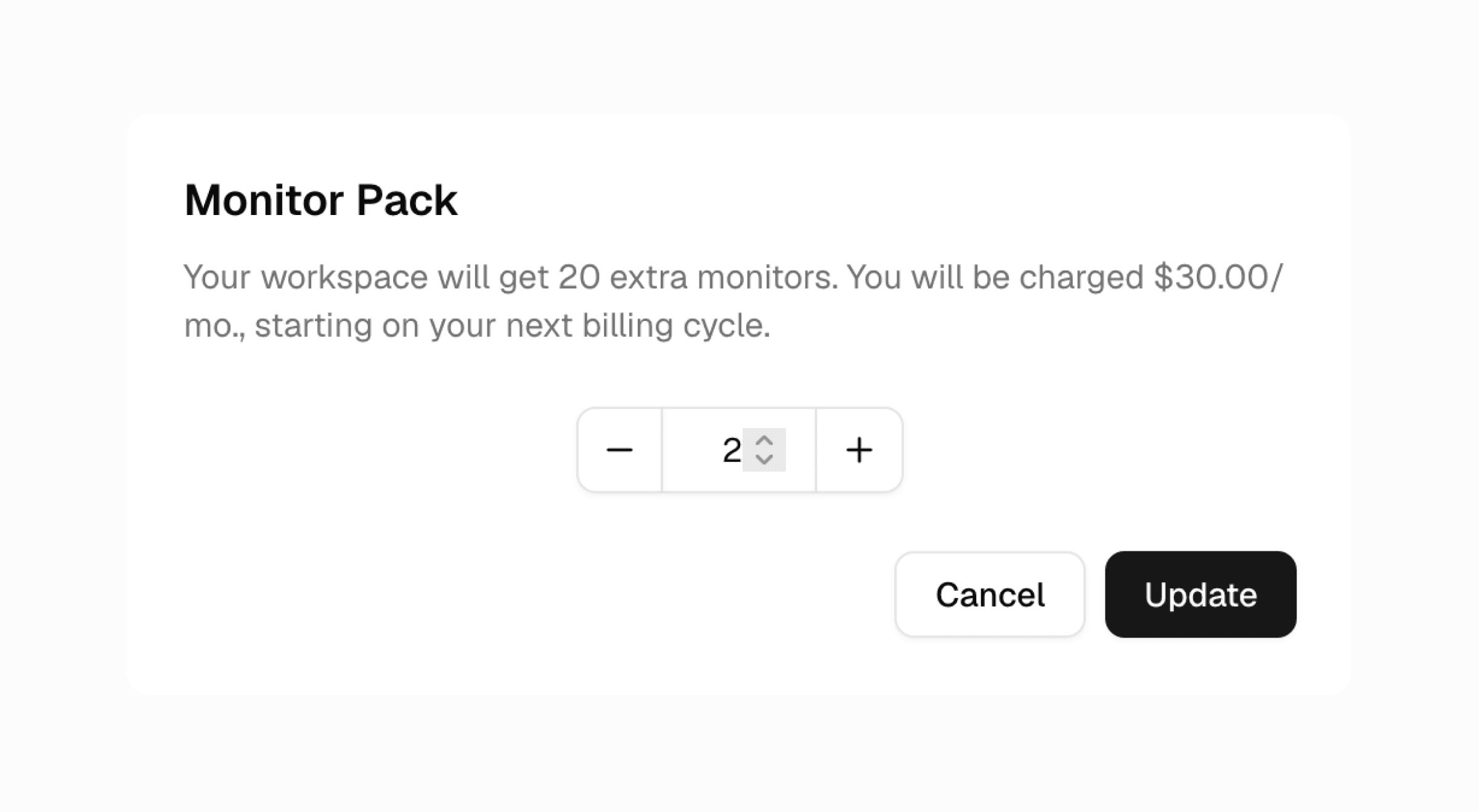 Monitor Pack