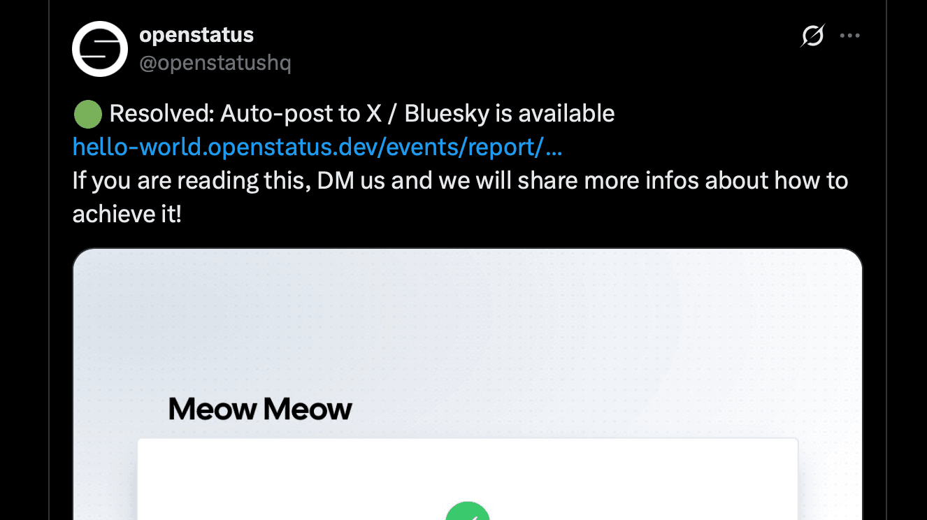 Auto-post status updates to X and Bluesky