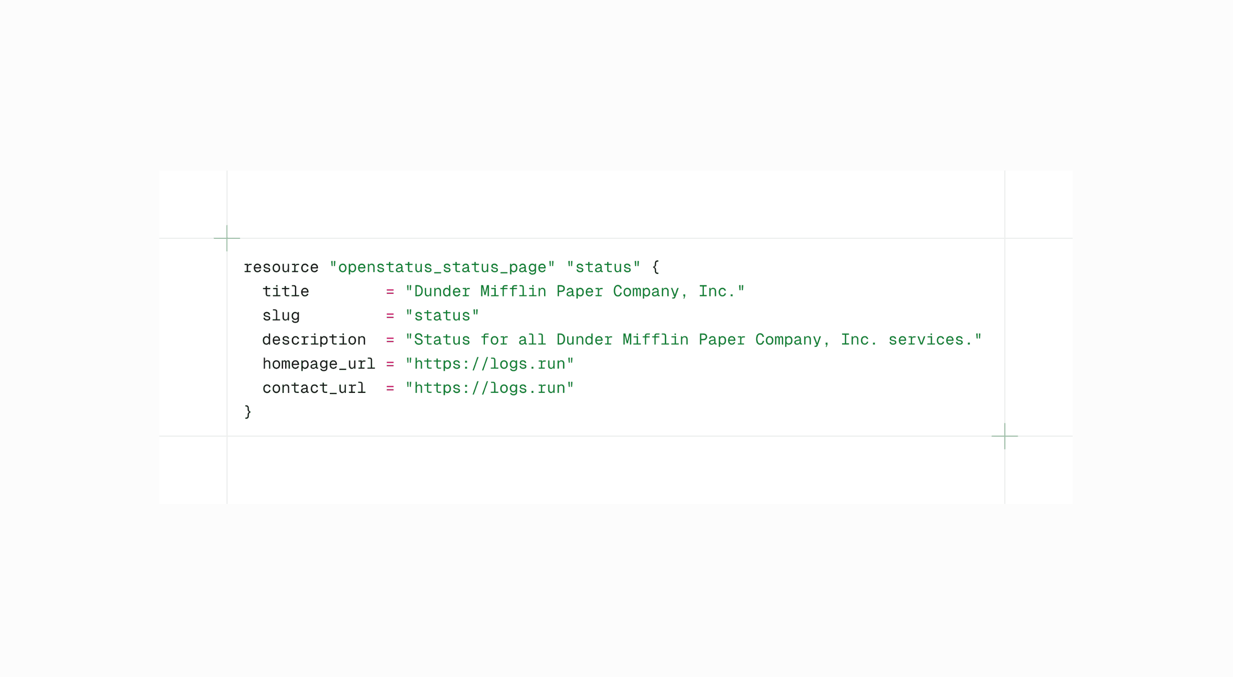 Terraform Provider: status pages, notifications, and more