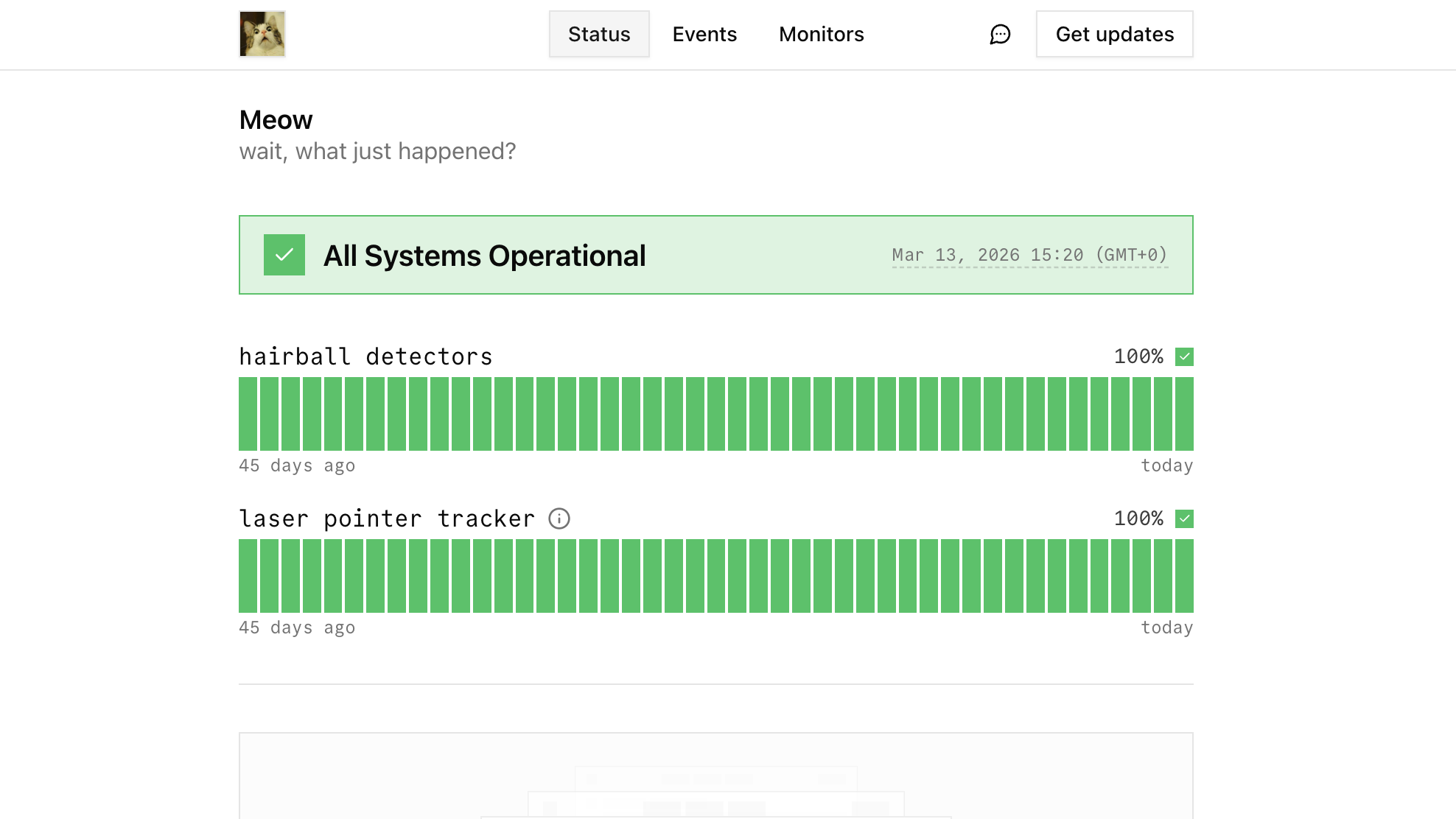 openstatus status page